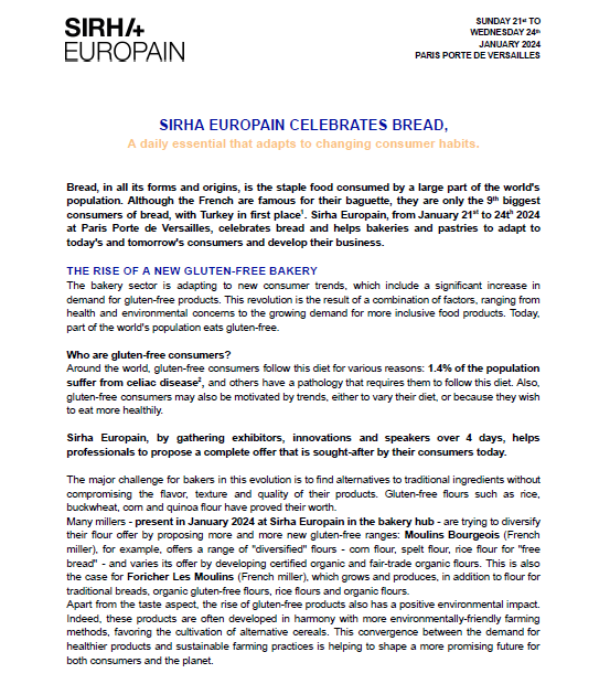 SIRHA EUROPAIN 2024_BREAD